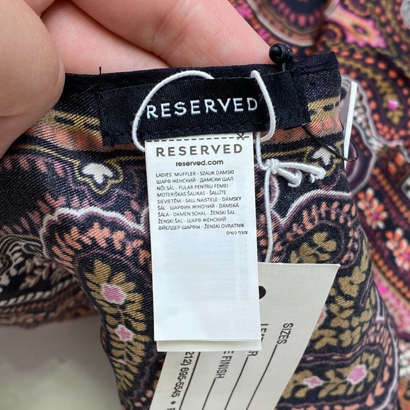 RESERVED Premium Silk Headscarf NWT - Picture 2 of 4